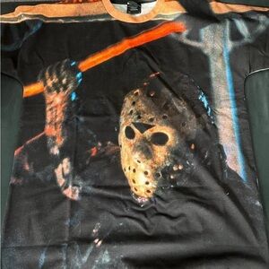 Friday The 13th Jason Vorhees Big Print T Shirt Mens size Medium DumbGood